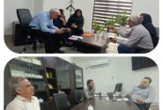دیدار بخشدار بیکاه با معاون مدیرکل آب و فاضلاب استان